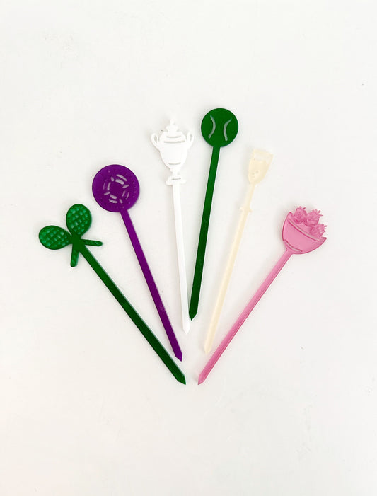 Wimbledon Inspired Food Pick - Skewer Set