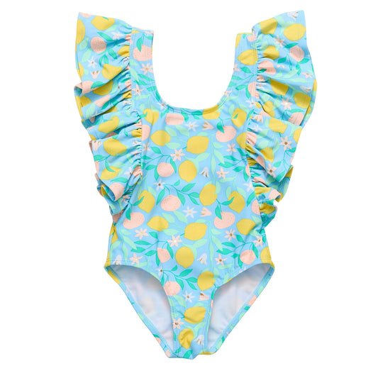 Lemon Drops Wide Frill Swimsuit - FINAL SALE