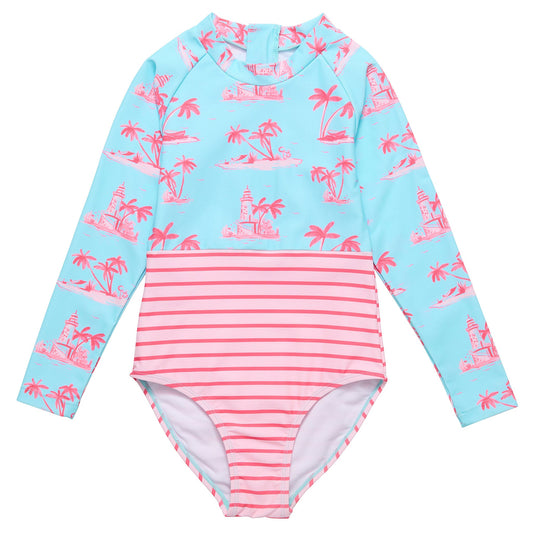 Lighthouse Island Sustainable LS Surf Suit