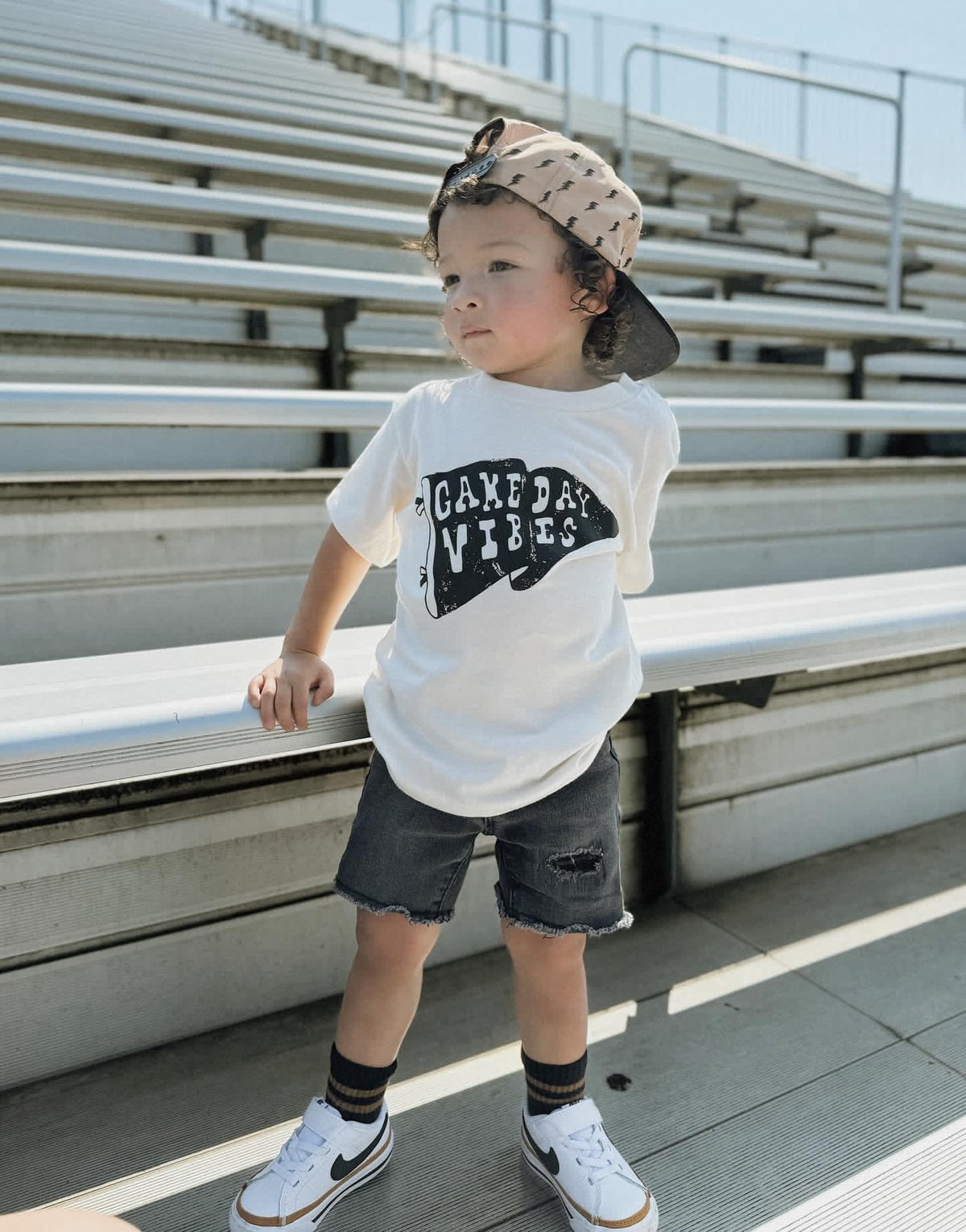 Game Day Vibes Flag - Graphic Tee - made to order