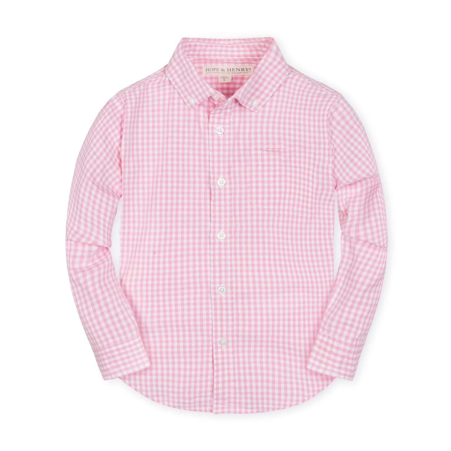 Stretch Organic Poplin Button Down Shirt