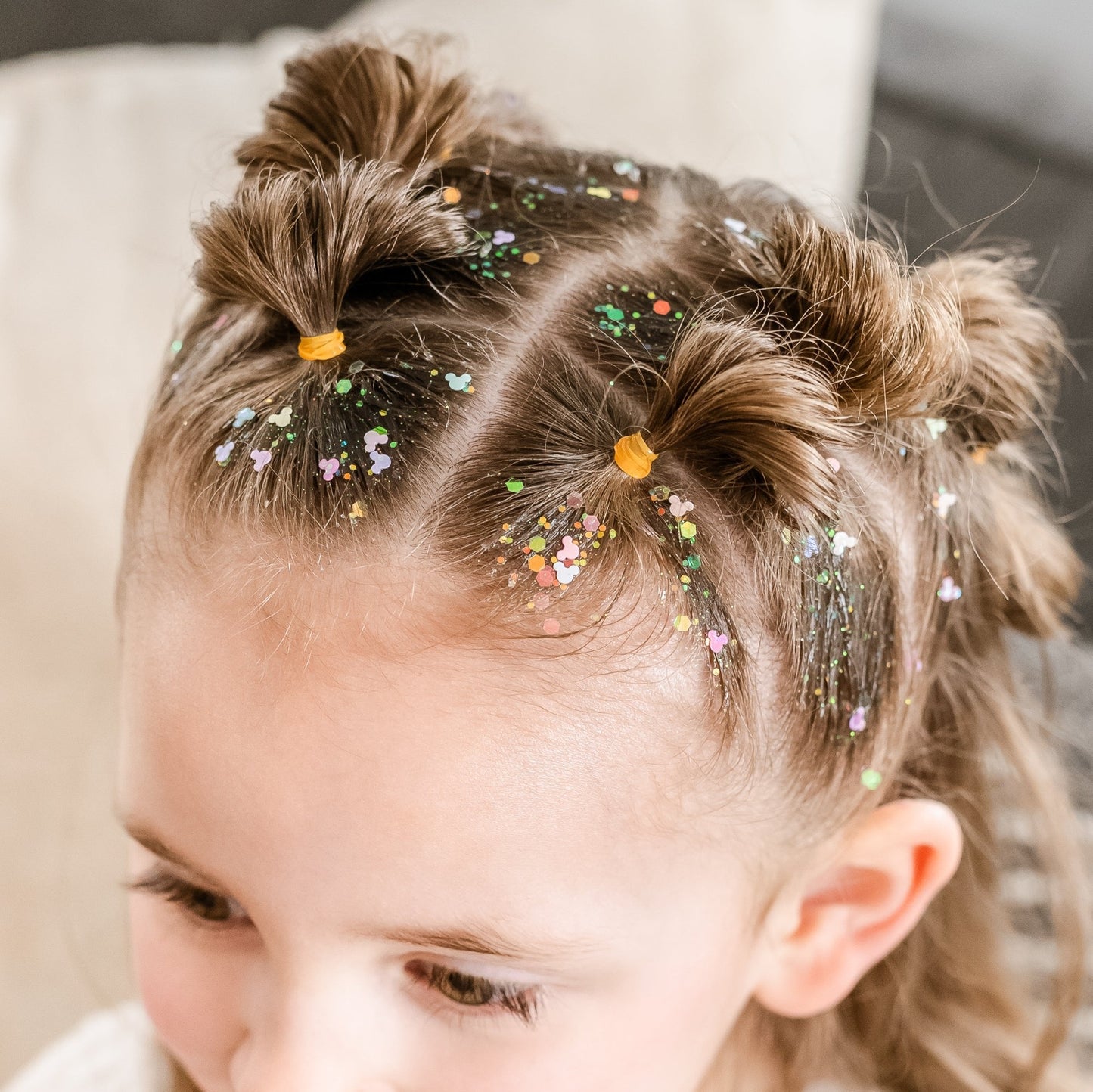 Pink Mouse Hair Glitter