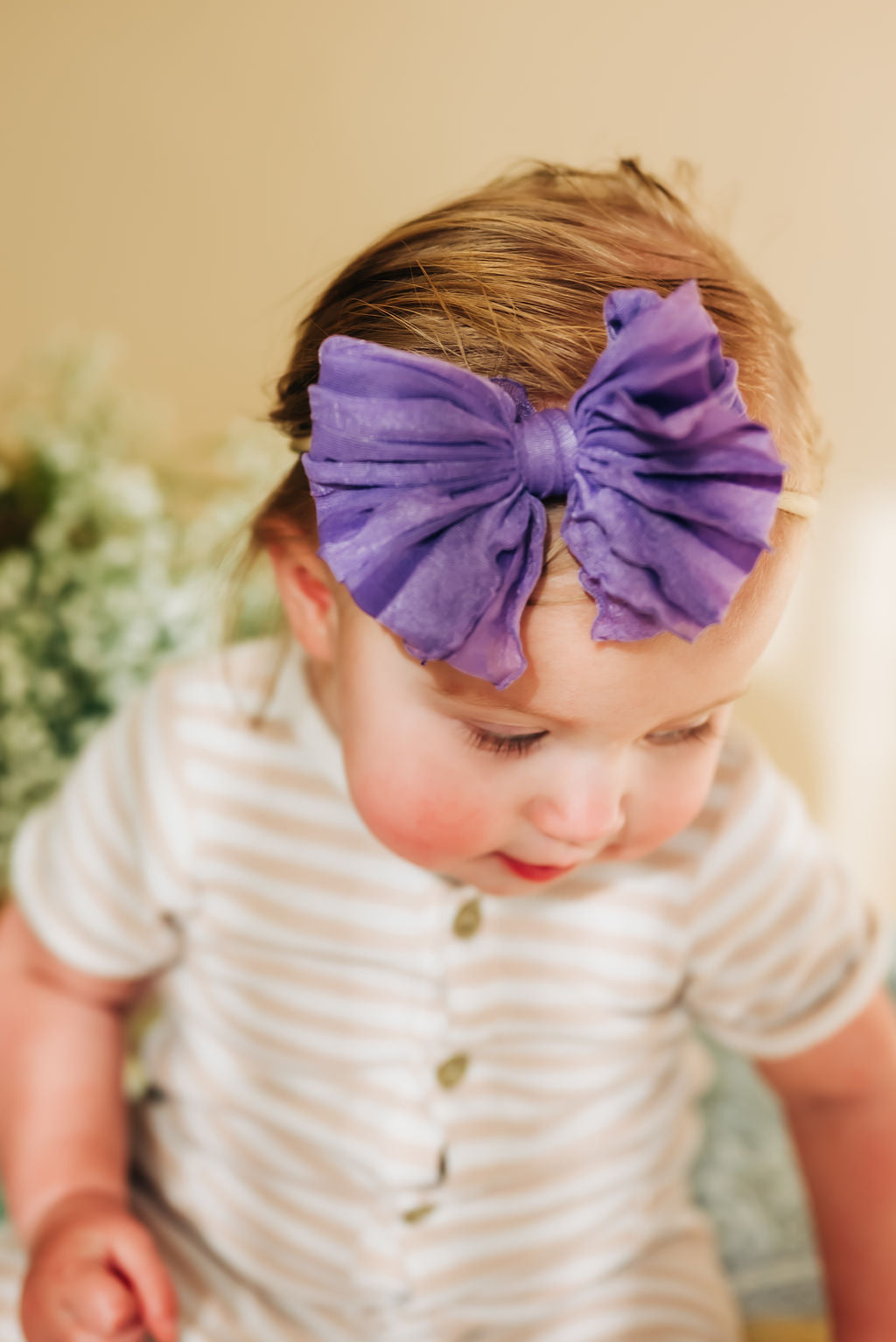 Purple Bubble Bow