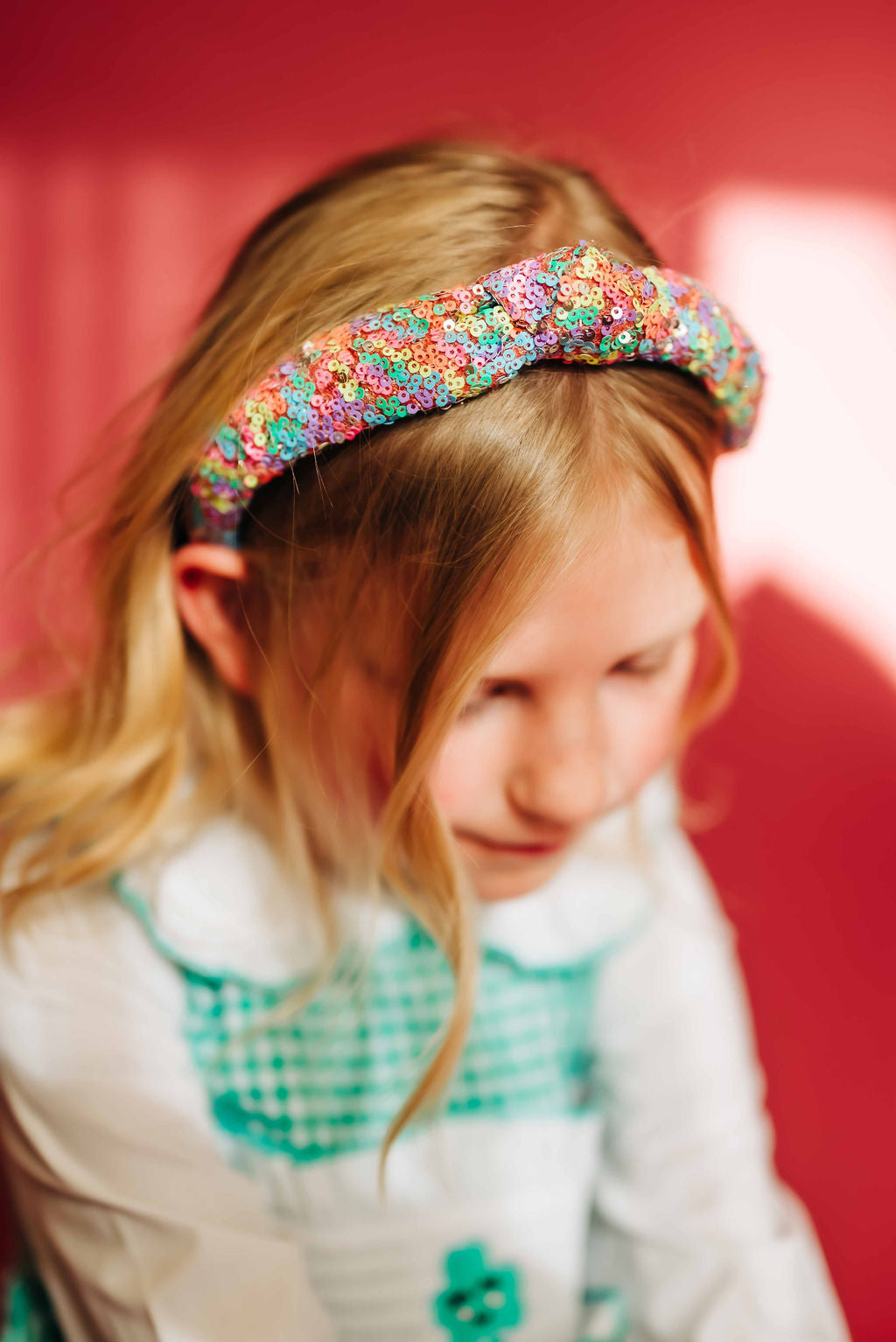 Multicolor Sequin Headband