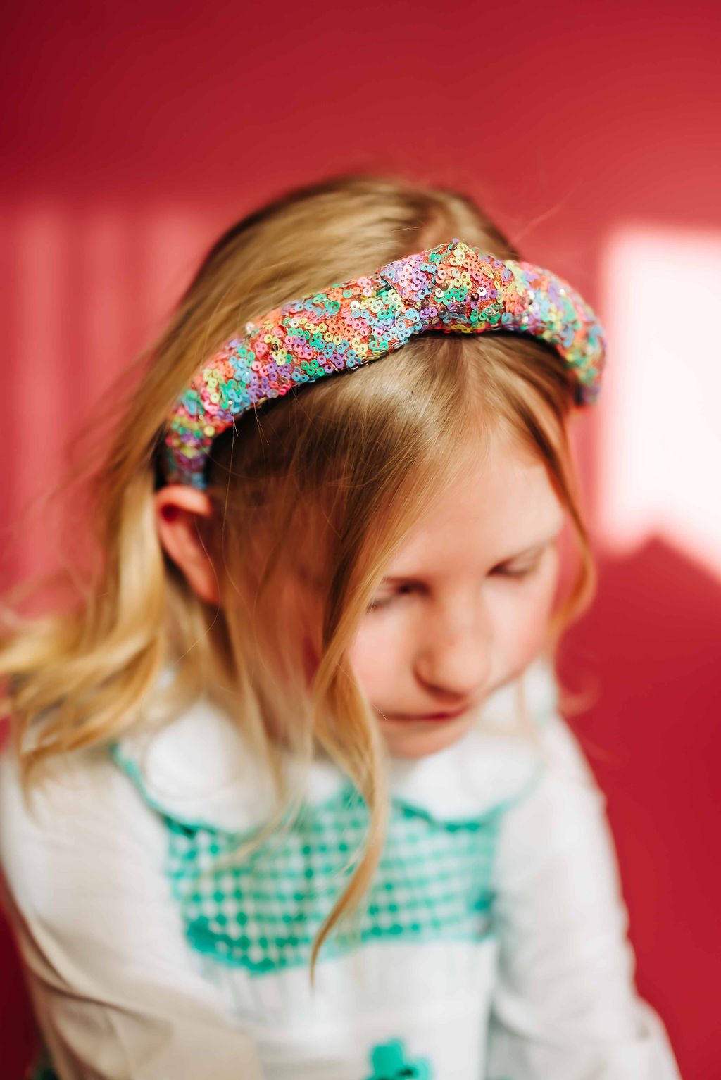 Multicolor Sequin Headband