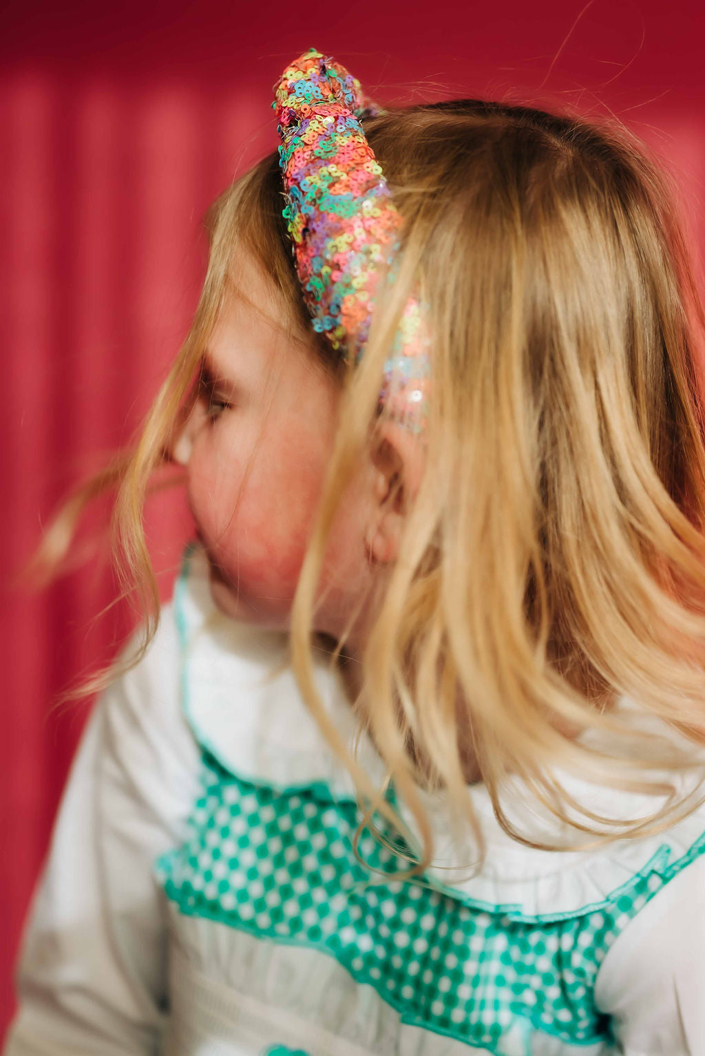 Multicolor Sequin Headband