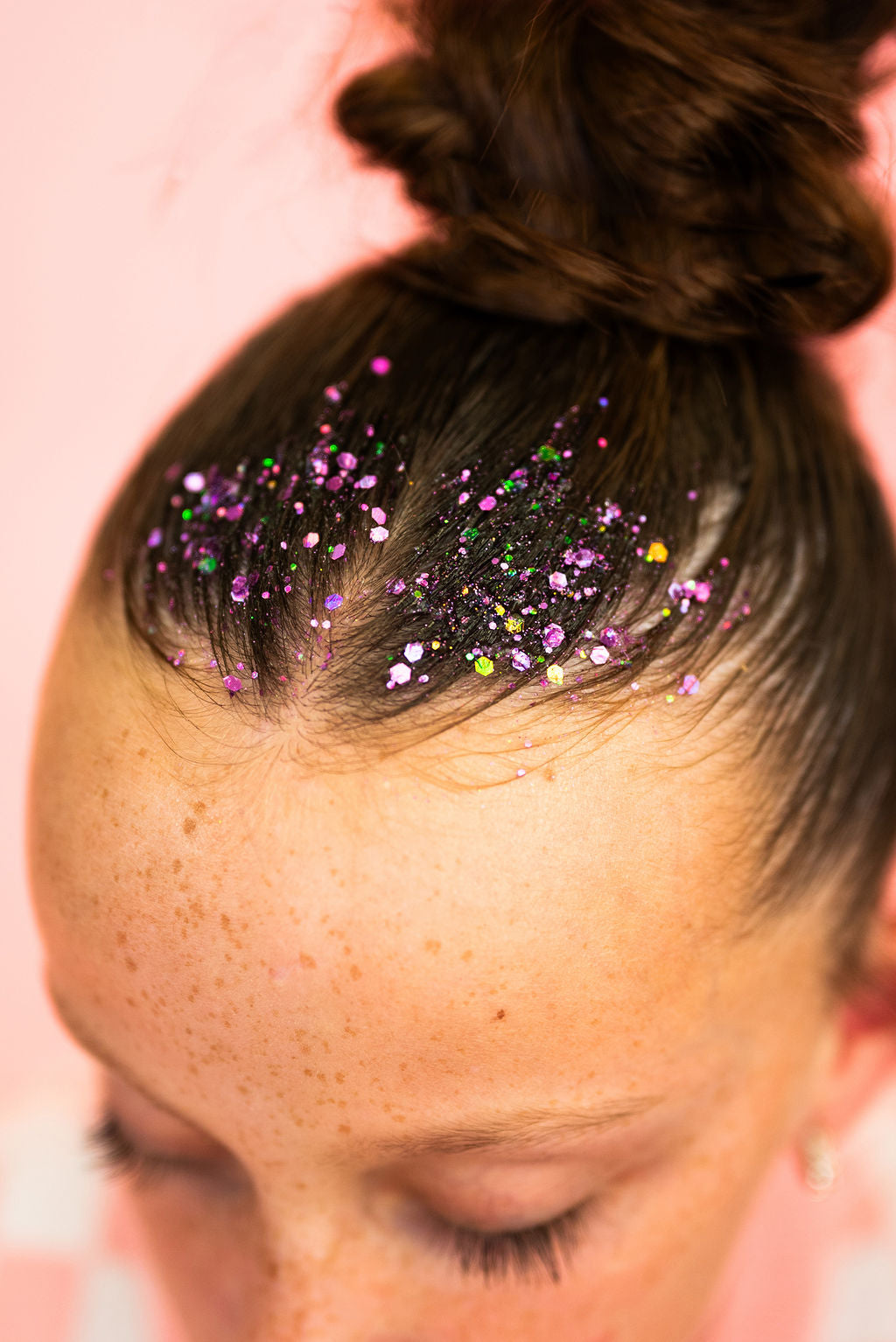 Purple Hair Glitter