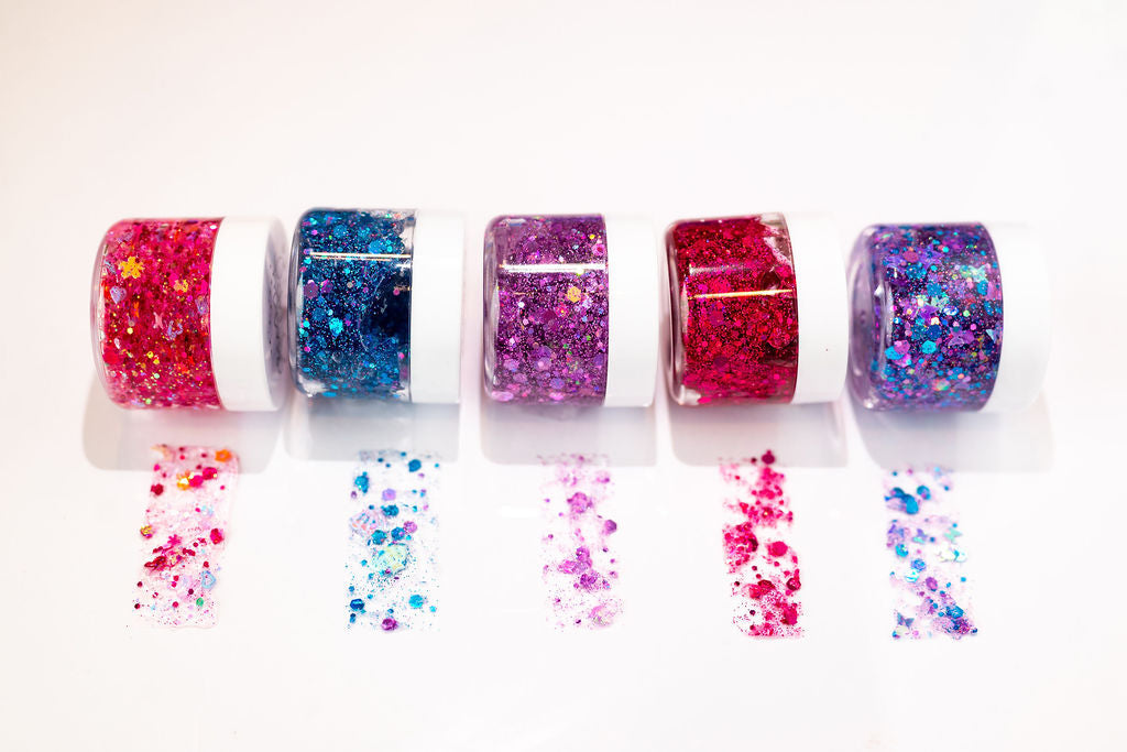Multicolor Hair Glitter