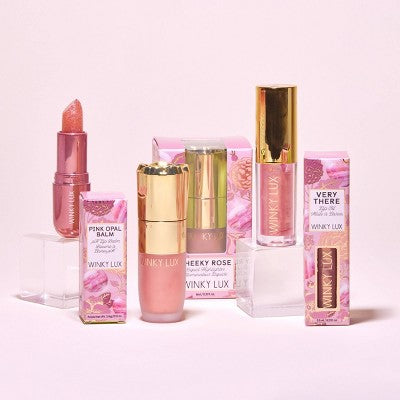 Winky Lux Cheeky Rose Liquid Highlighter Pink Opal 0.21 fl oz - Imperfect Box