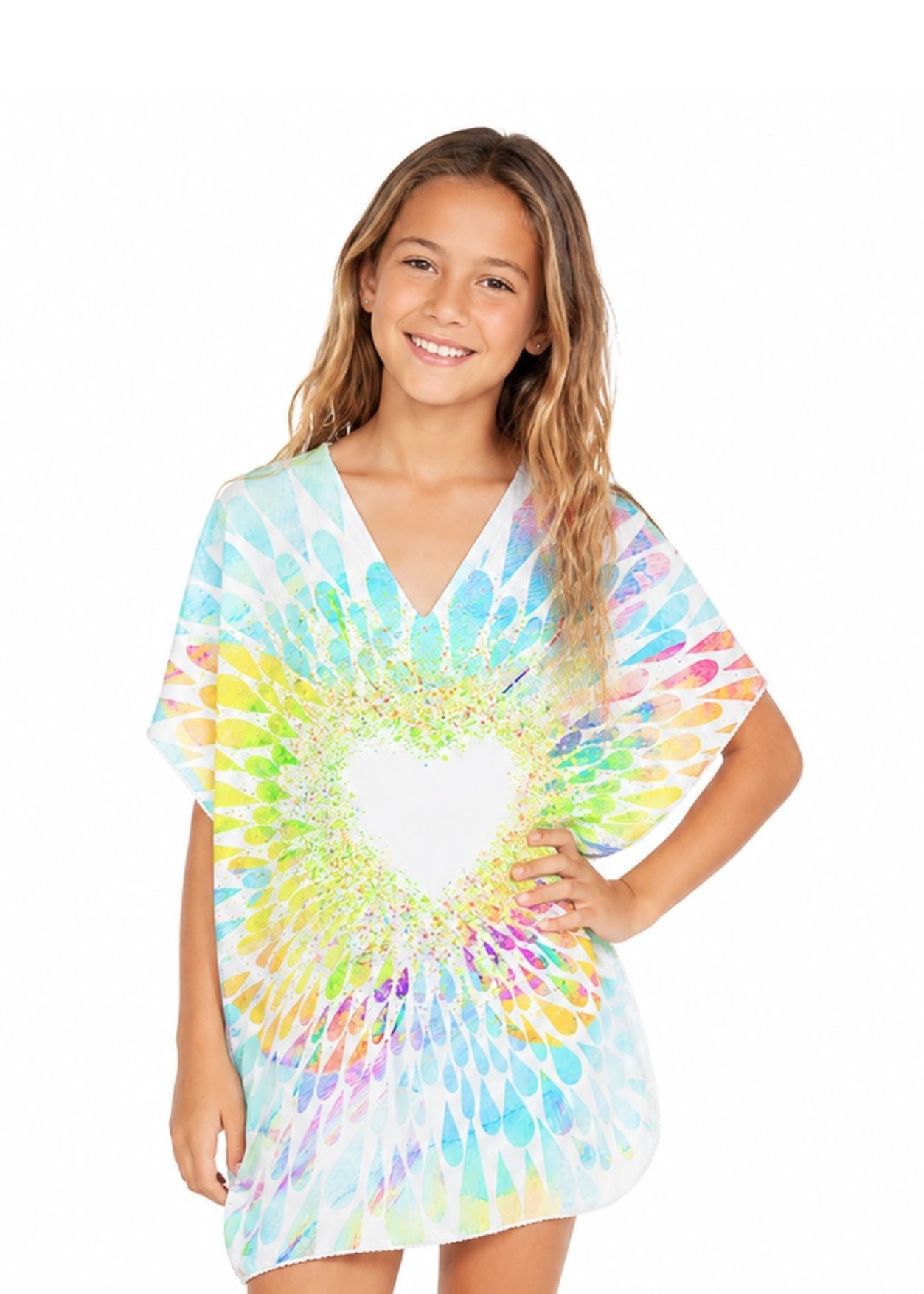 Sparkling Splash Beach Cover-Up