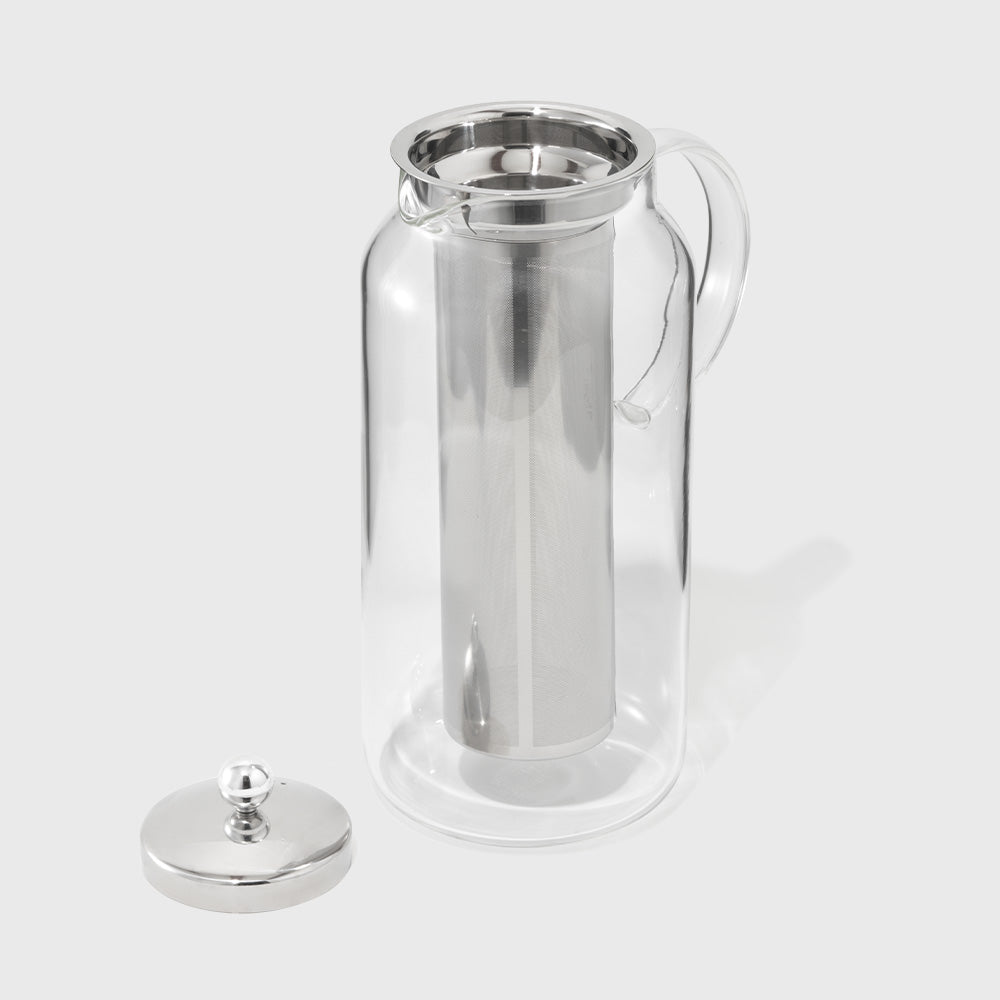 Tea & Water Glass Pitcher with Infuser
