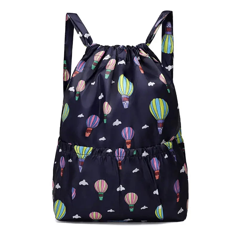 Hot Air Balloon Graphics Gymnastics Bag