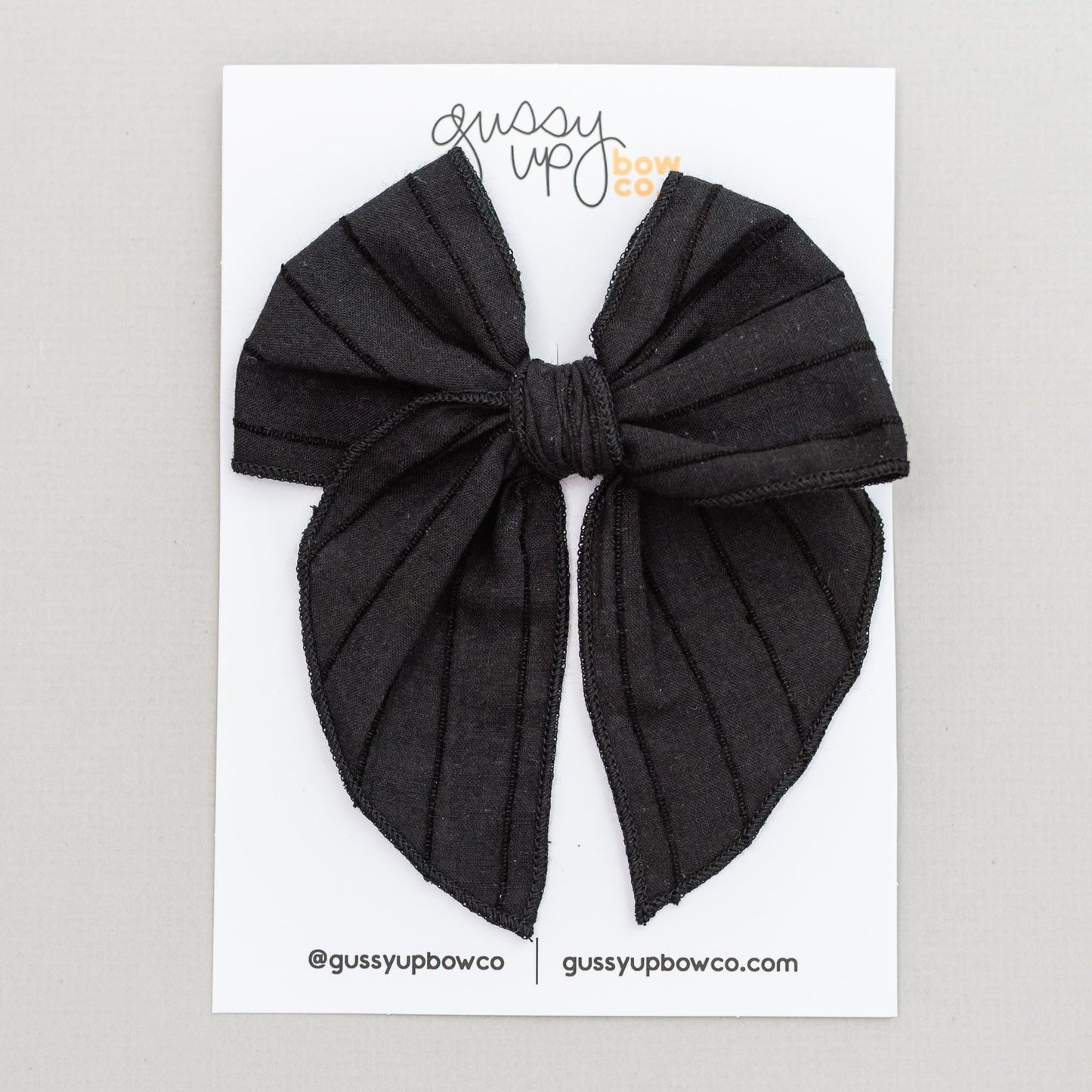 Black | Whimsy Bow