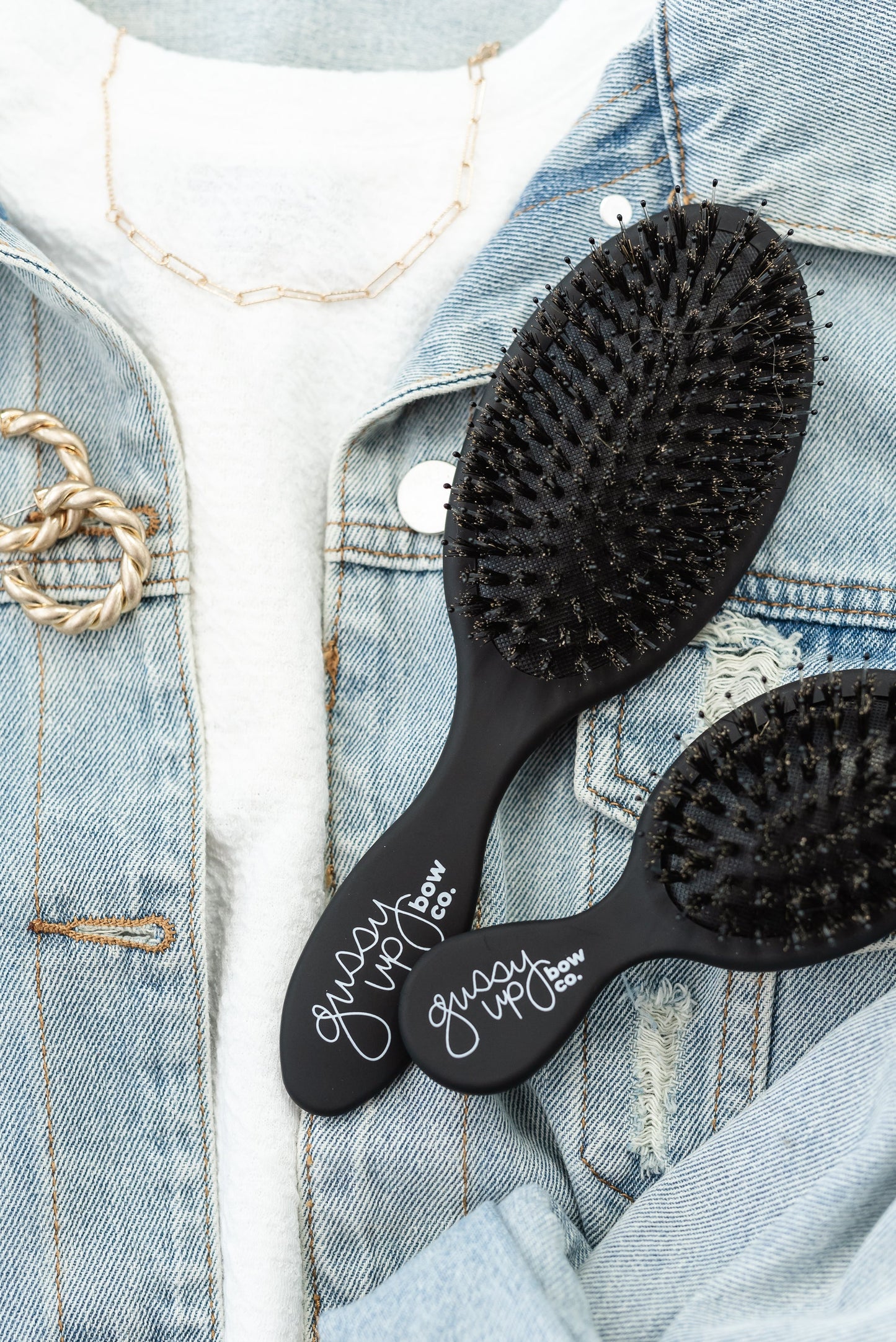 Boar Bristle Smoothing Brush