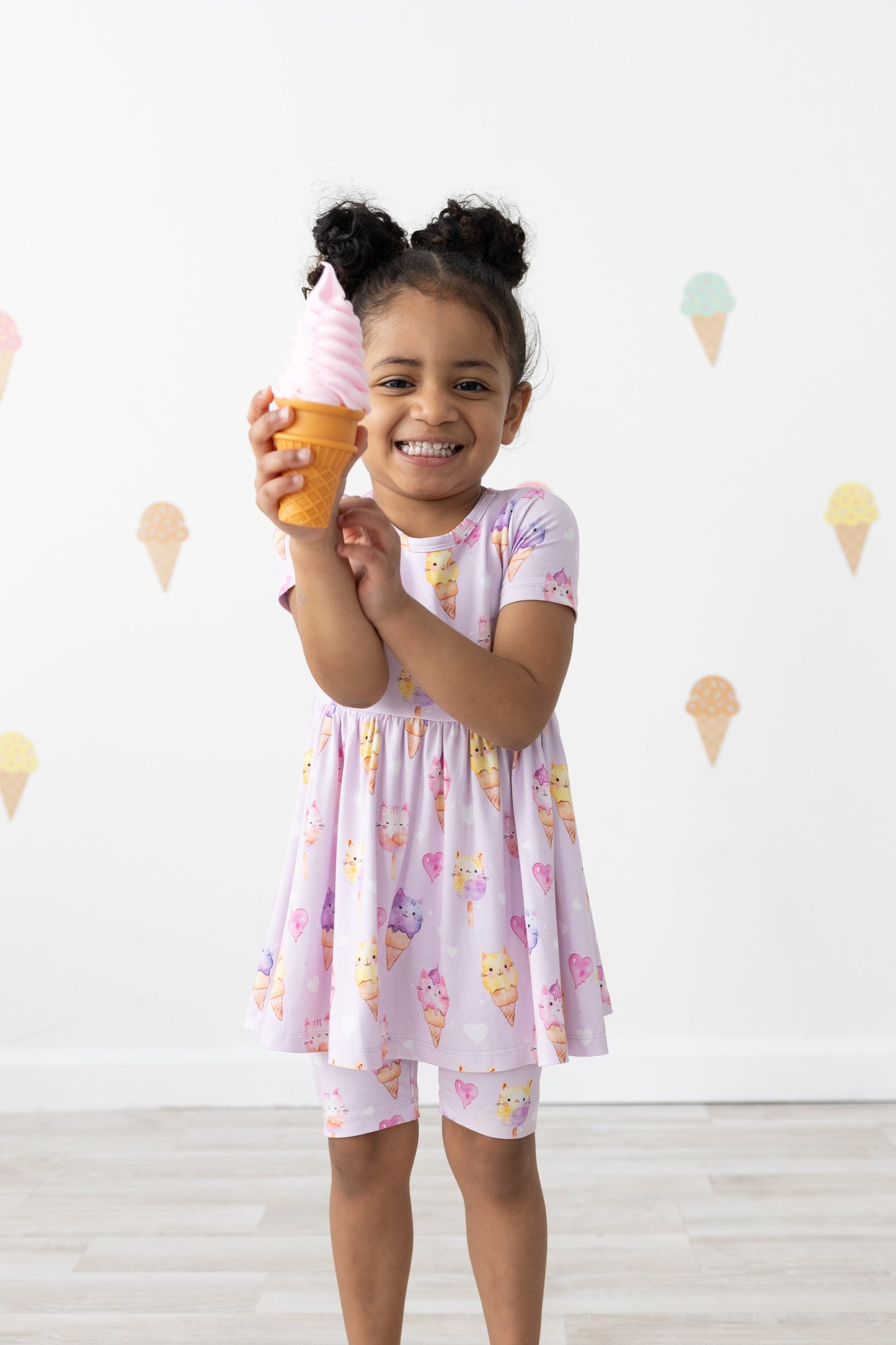 Purrfect Scoops Peplum Set