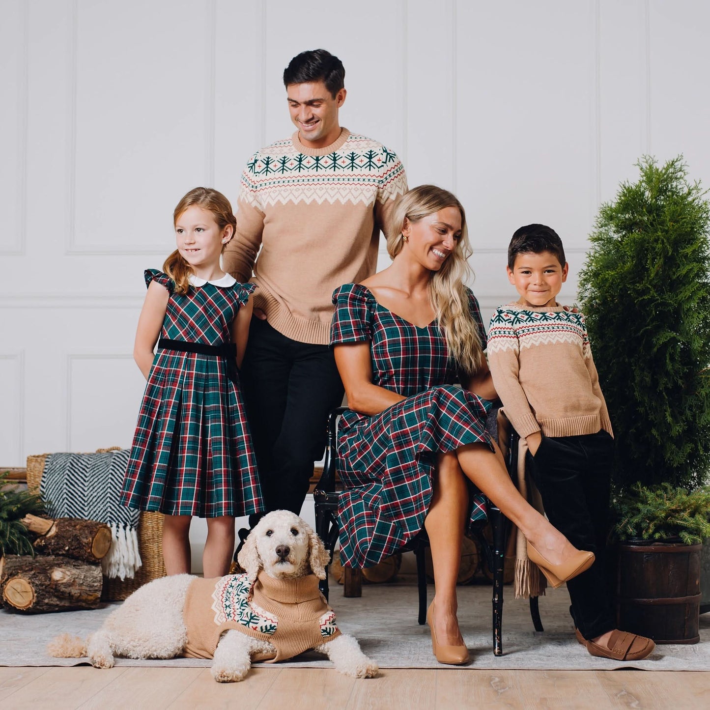 Fair Isle Dog Sweater