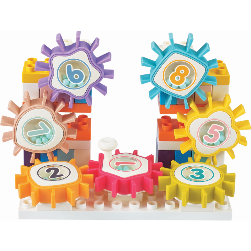 WHIRLY GEARS Construction Building Set