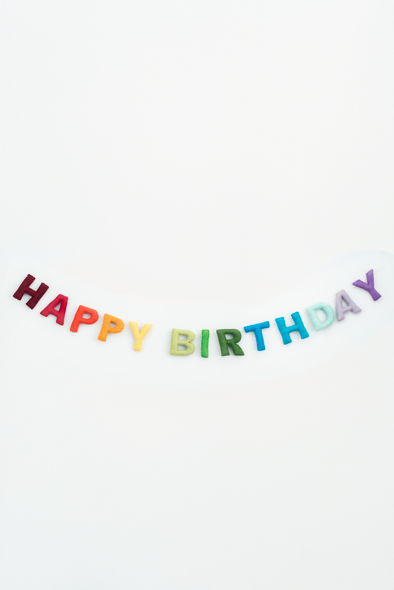 Happy Birthday Banner (Rainbow)