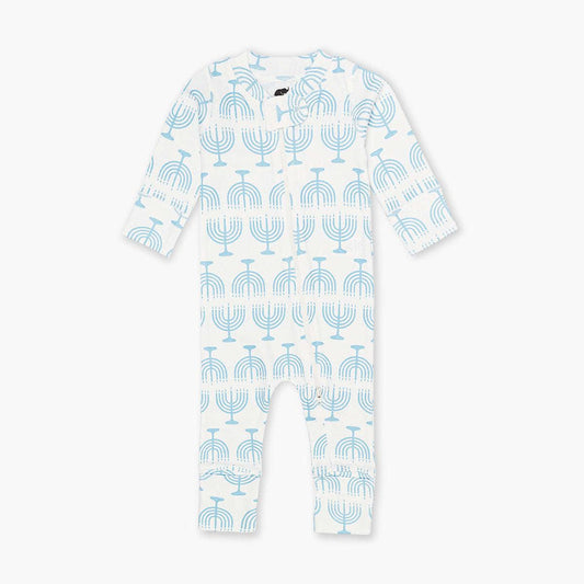 Matching Family One-Piece Baby Pajamas - Light the Menorah