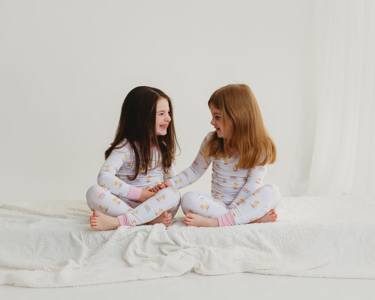 Royal Ducklings Soluna™ Bamboo 2 Piece Pajama Set