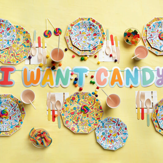 I Want Candy Banner