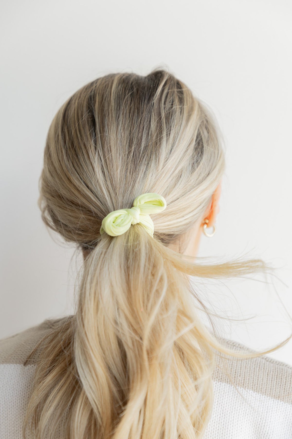 BOW SLICK BACK PONYTAILS (PACK OF 3)