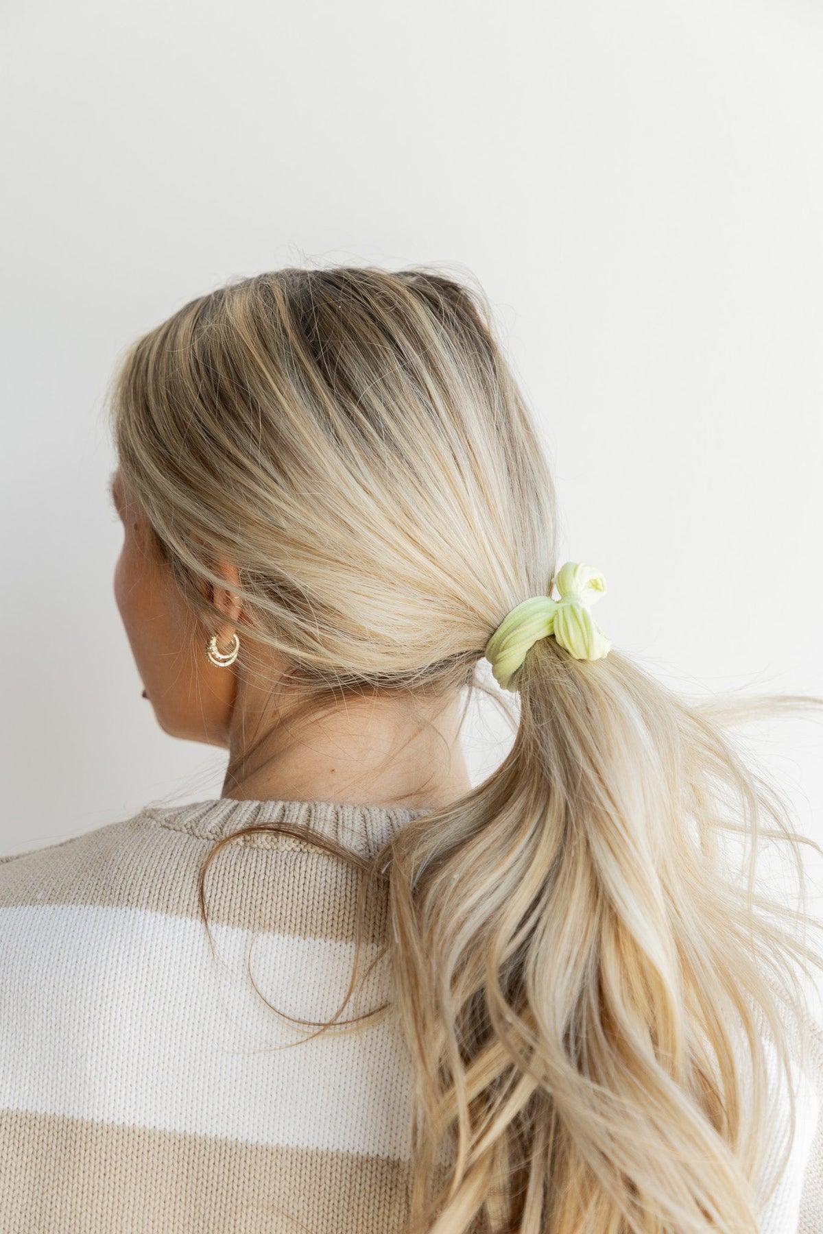 BOW SLICK BACK PONYTAILS (PACK OF 3)