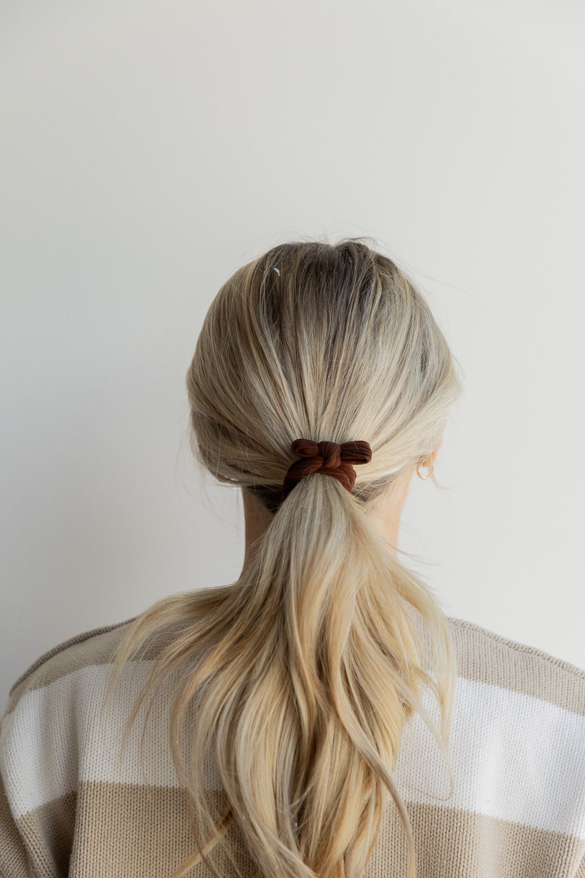 BOW SLICK BACK PONYTAILS (PACK OF 3)
