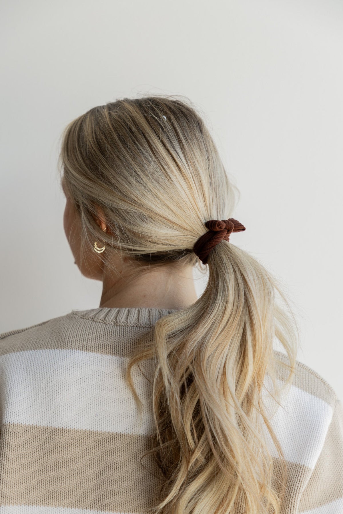 BOW SLICK BACK PONYTAILS (PACK OF 3)