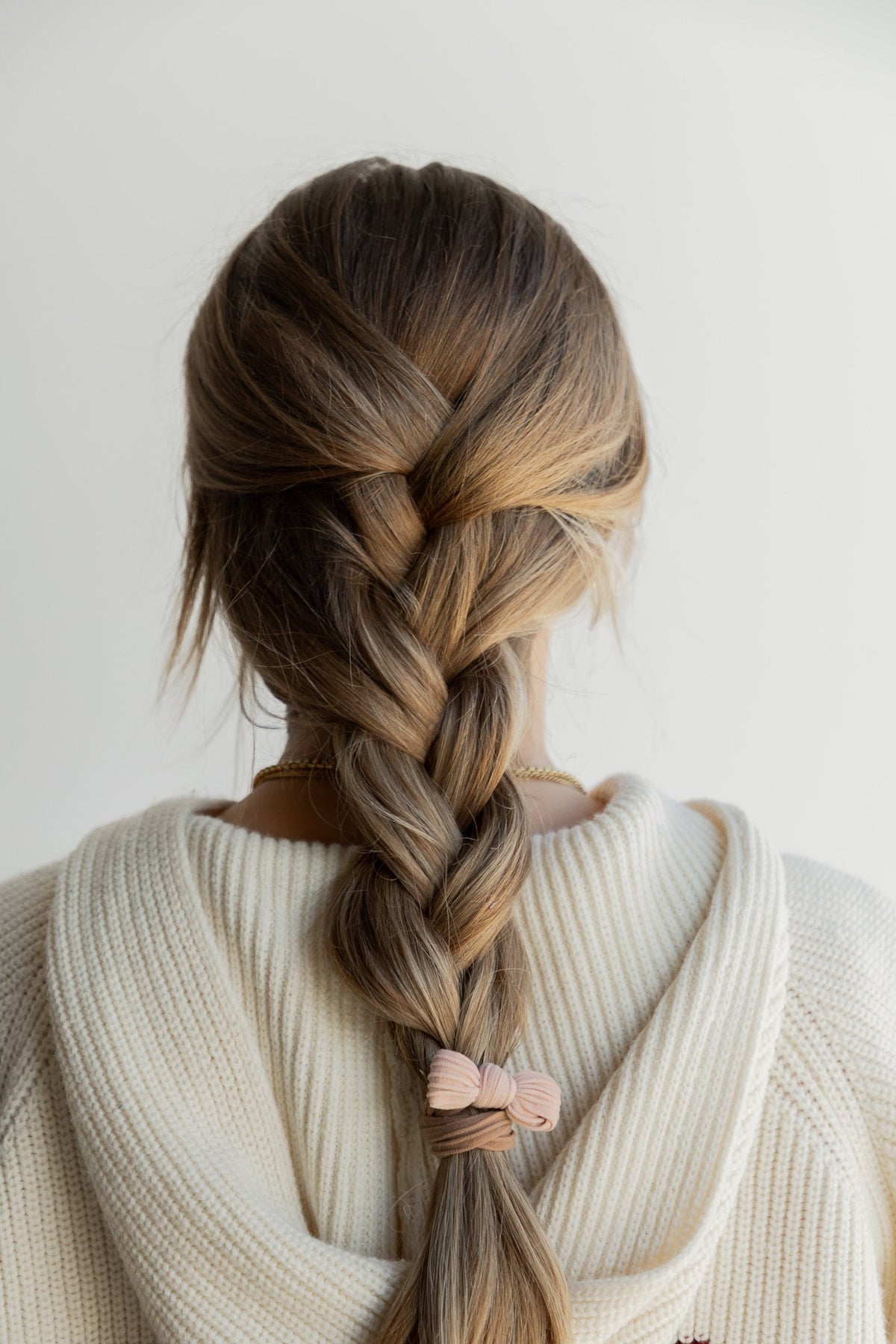 BOW SLICK BACK PONYTAILS (PACK OF 3)