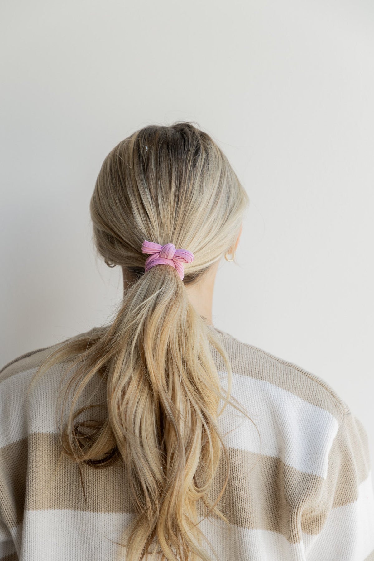 BOW SLICK BACK PONYTAILS (PACK OF 3)