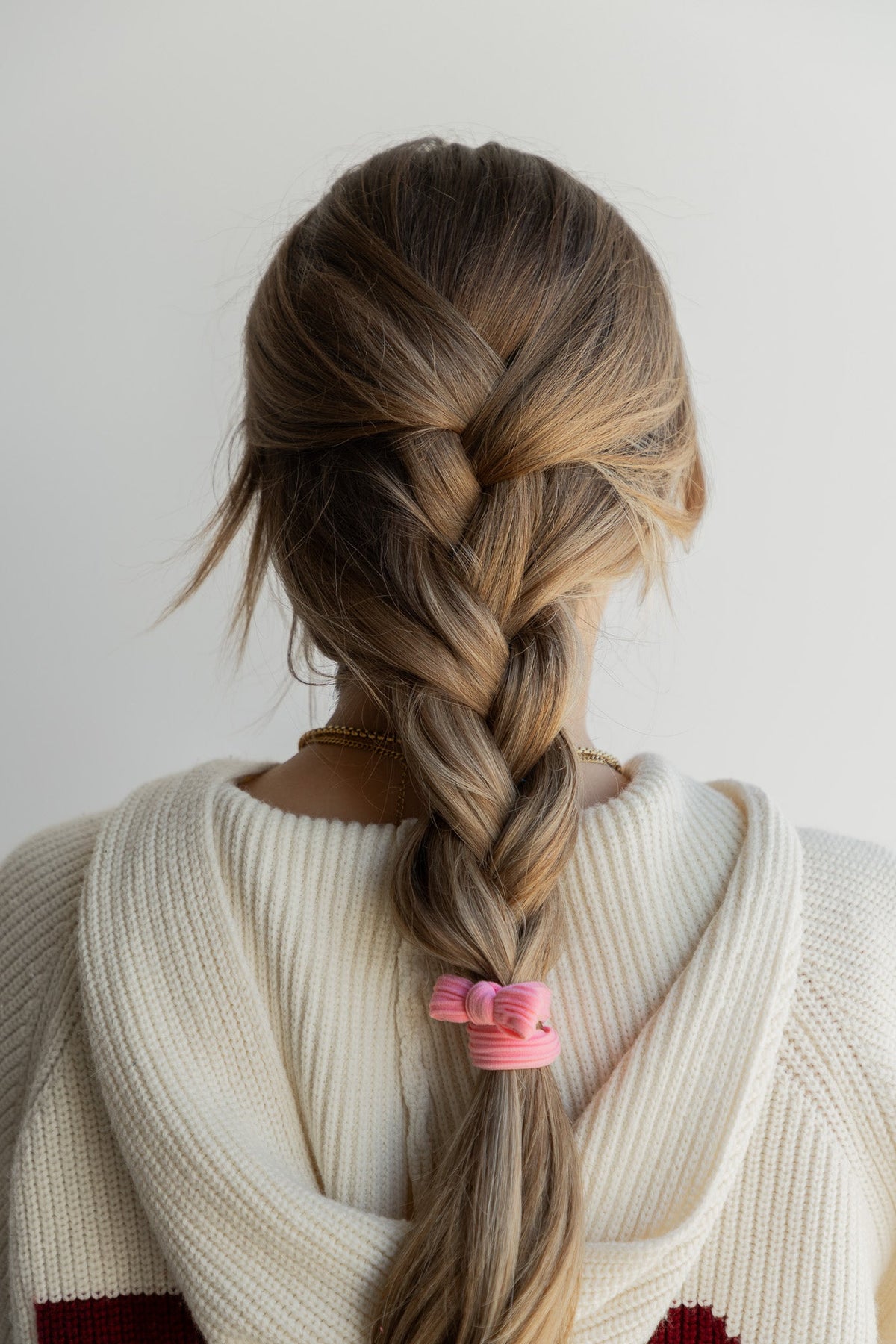 BOW SLICK BACK PONYTAILS (PACK OF 3)