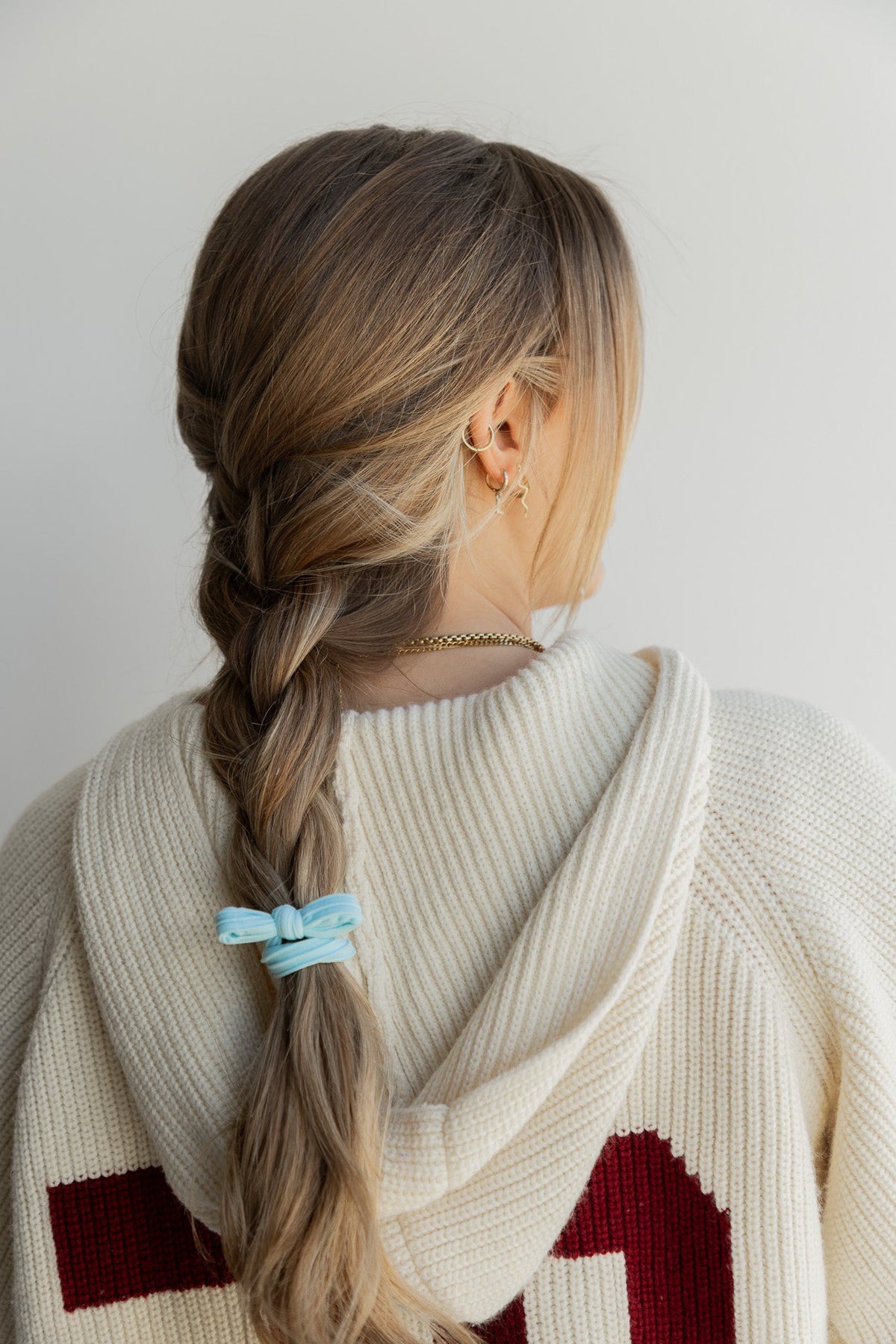 BOW SLICK BACK PONYTAILS (PACK OF 3)