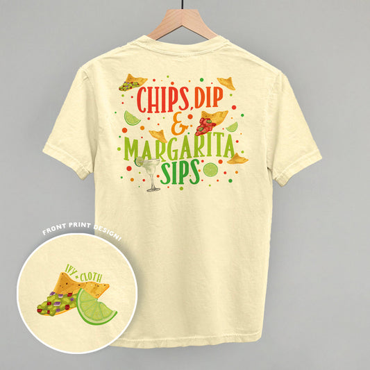 Chips, Dip & Margarita Sips (Back Print)