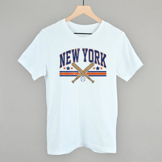 New York Baseball (Blue/Orange)