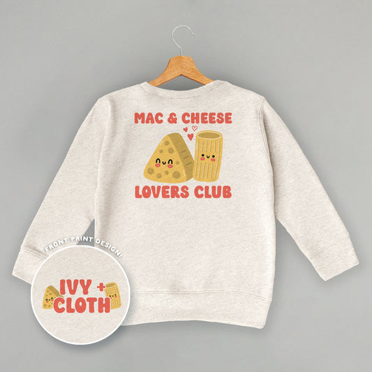 Mac & Cheese Lovers Club (Kids Back Print)