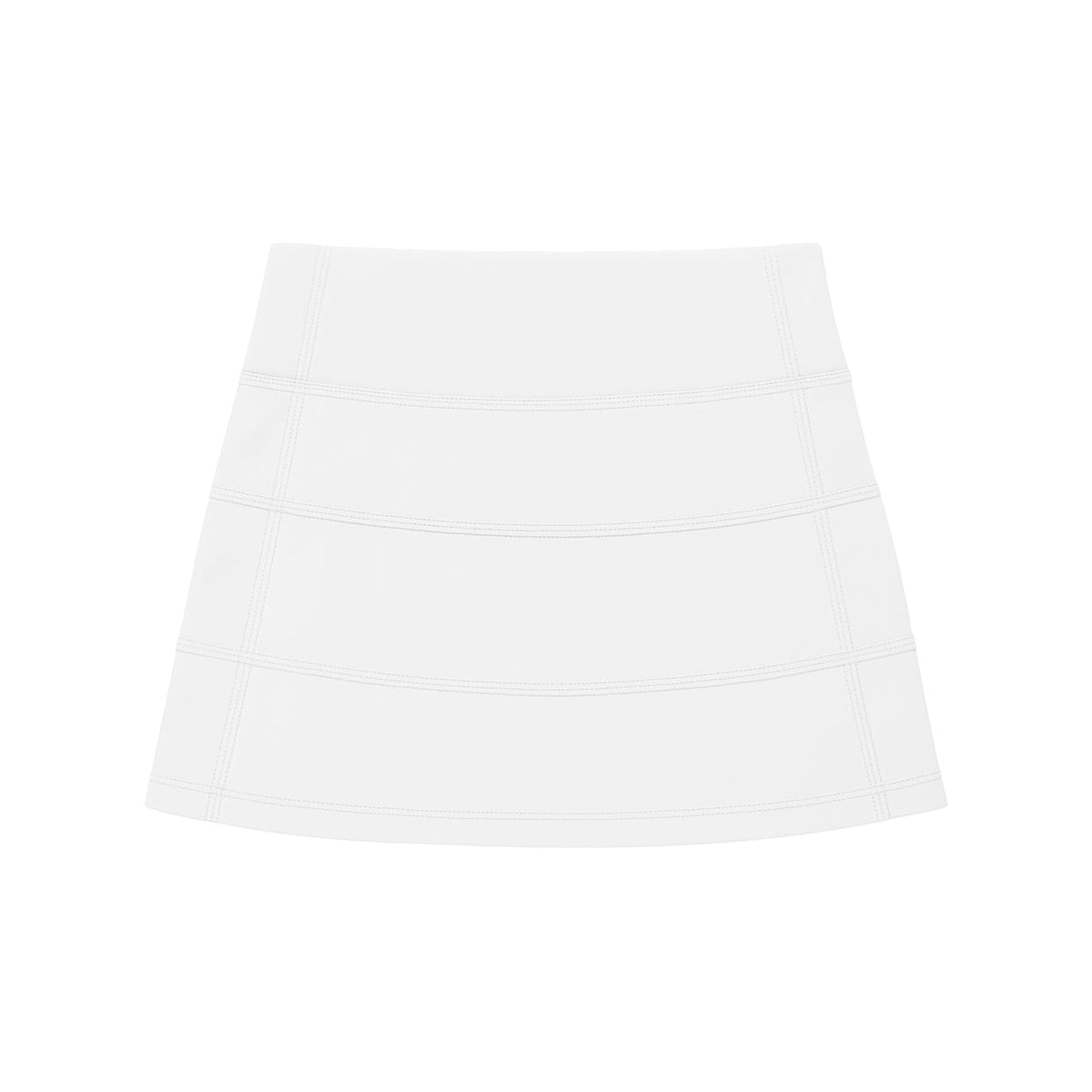 White Tennis Skort