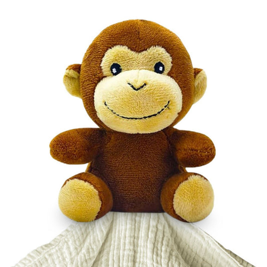 Me Lovey™ - Monkey Lovey Security Blanket