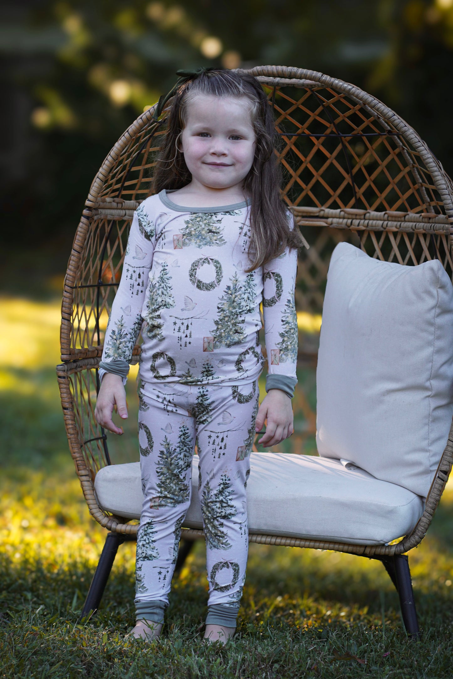 Soft Snow Long Sleeve Lounge Set