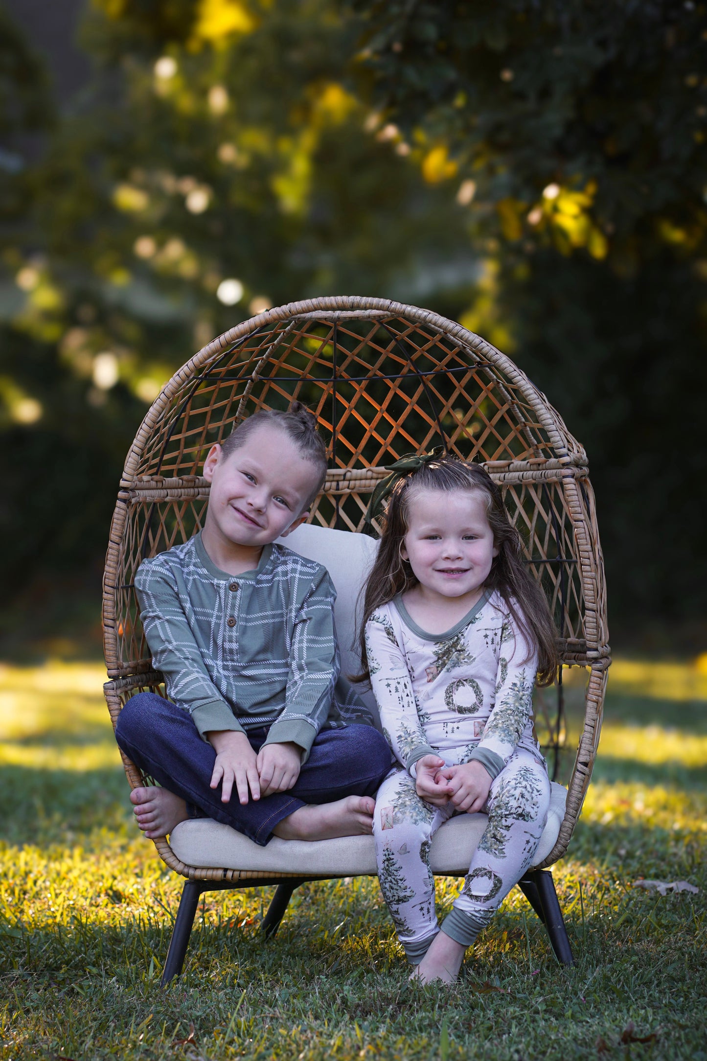 Soft Snow Long Sleeve Lounge Set