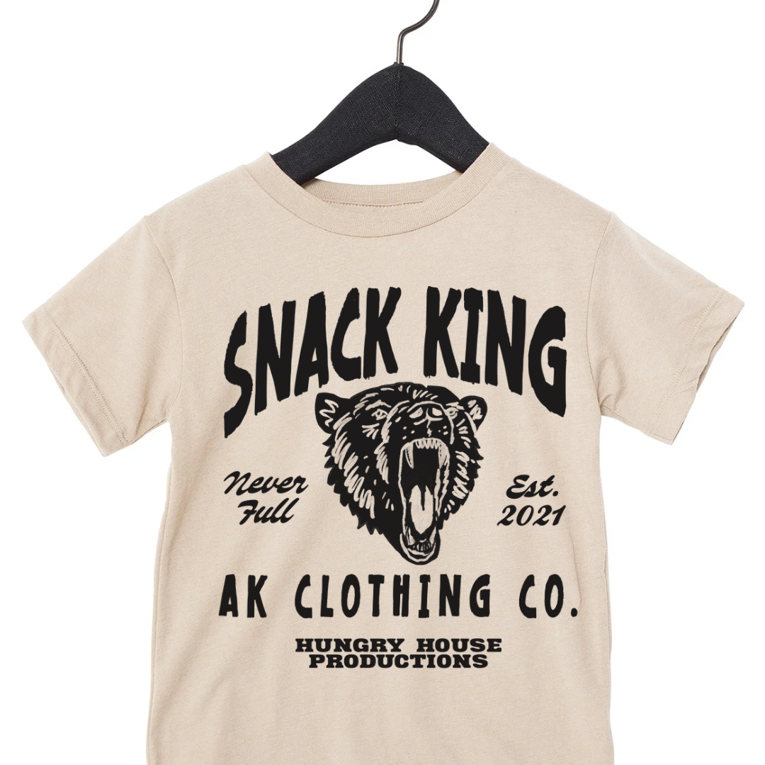Snack king-AK Graphic tee