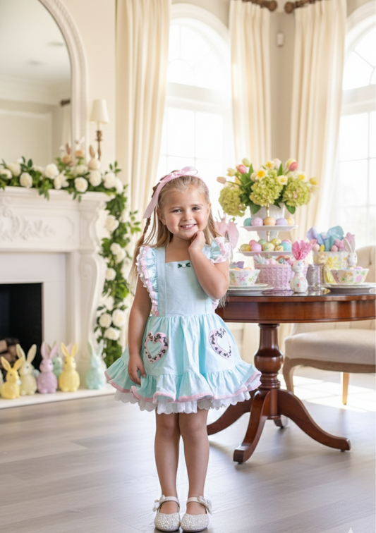 Mint Easter Pinafore