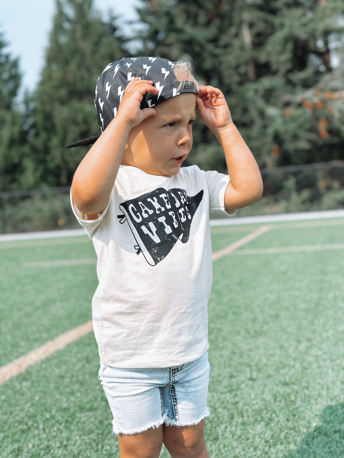 Game Day Vibes Flag - Graphic Tee - made to order