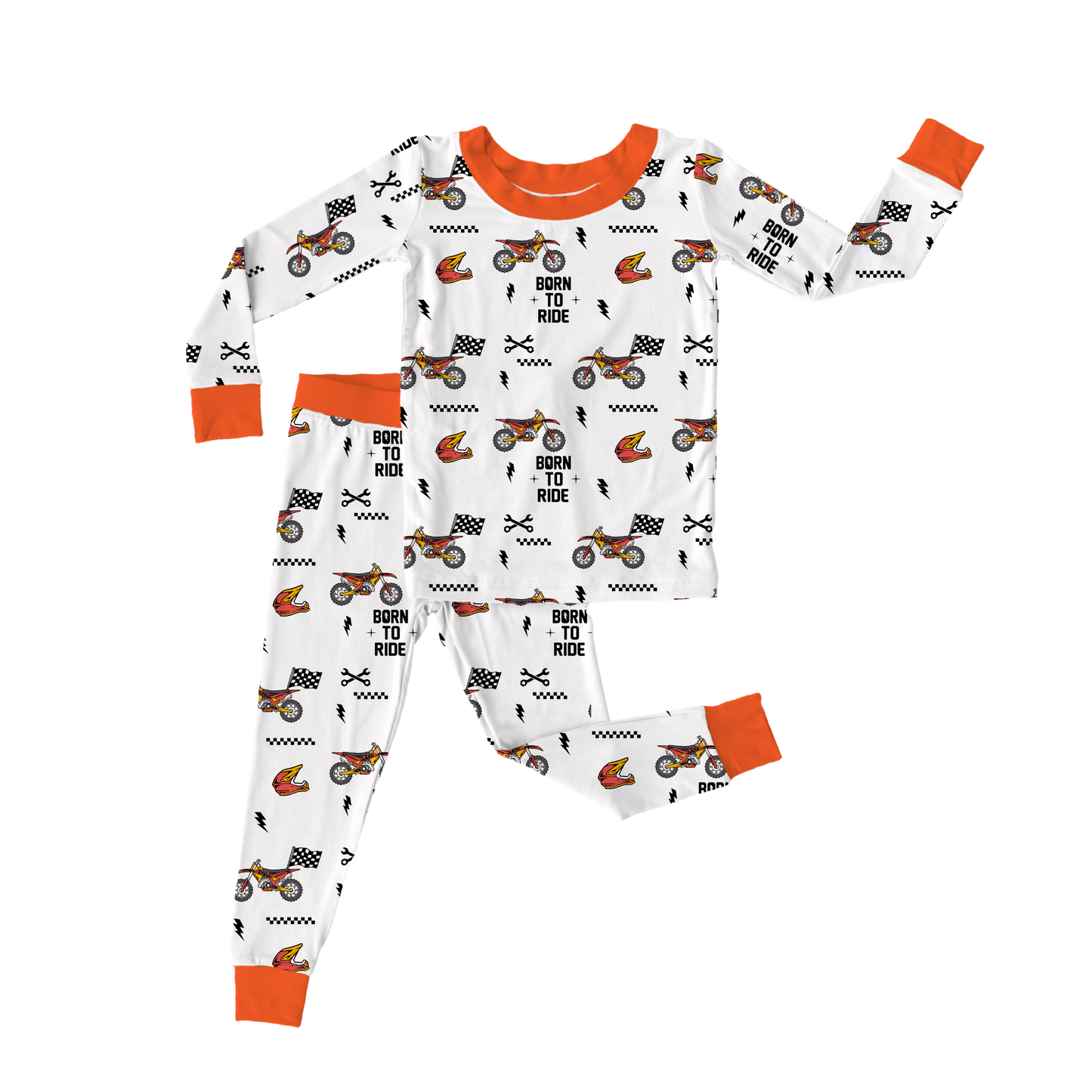 Born to Ride Bamboo- 2 Piece Set