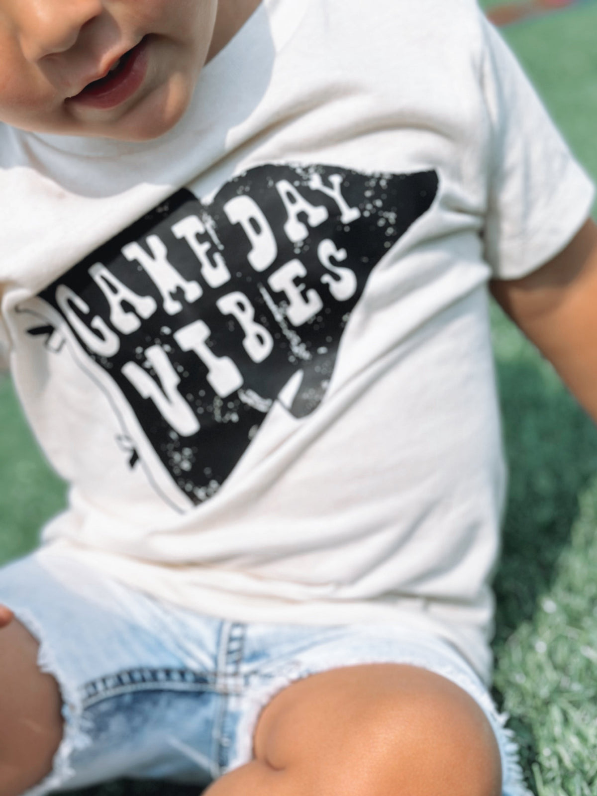Game Day Vibes Flag - Graphic Tee - made to order