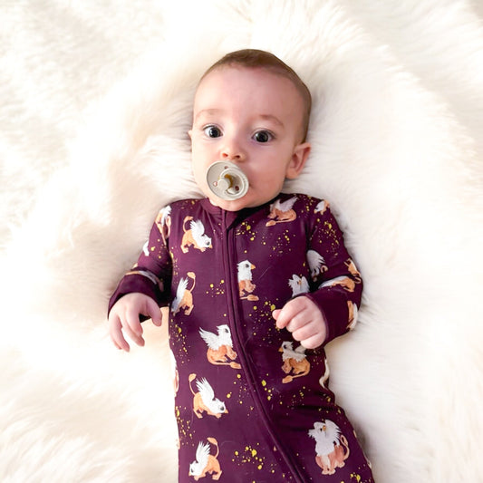 Griffin Bamboo Convertible Footie