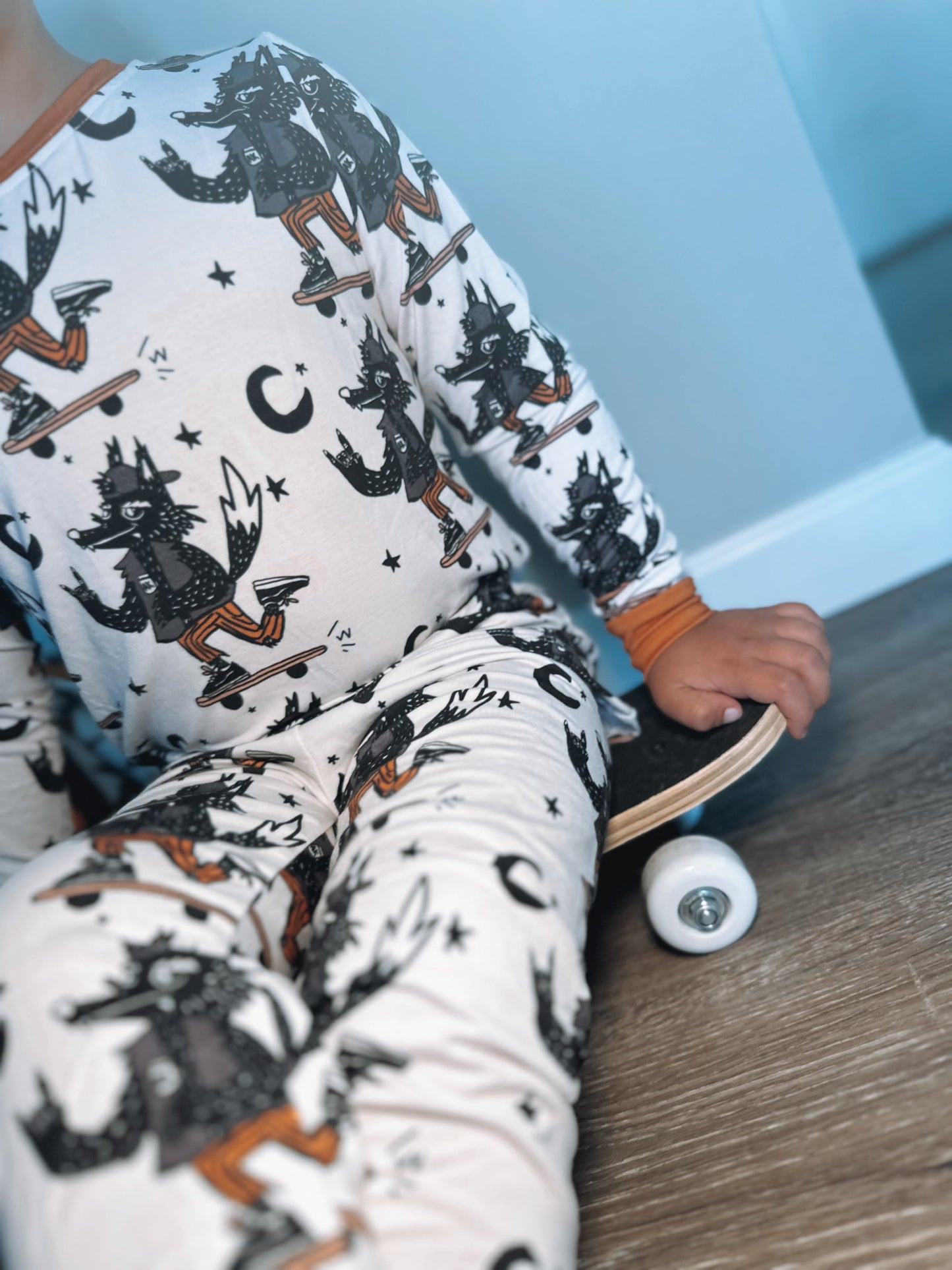 Werewolves skate-AK Dreamers Bamboo 2PC PJ’s