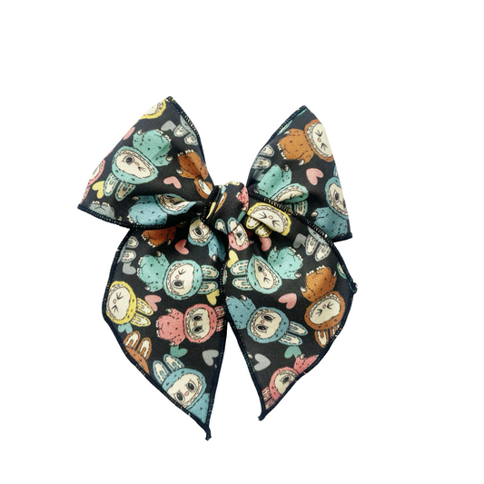 Labubu Black Elle Bow