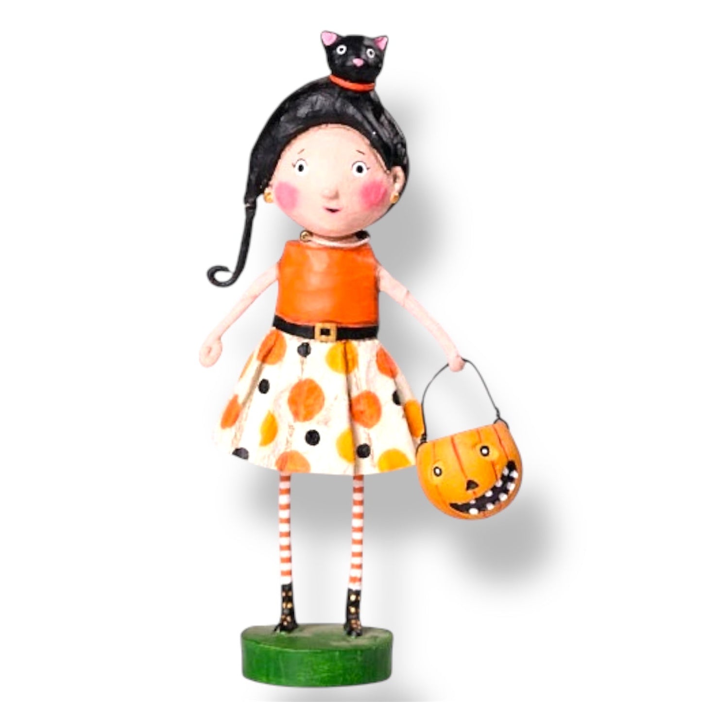 Kit Kat Halloween Figurine by Lori Mitchell SHIPS JUNE