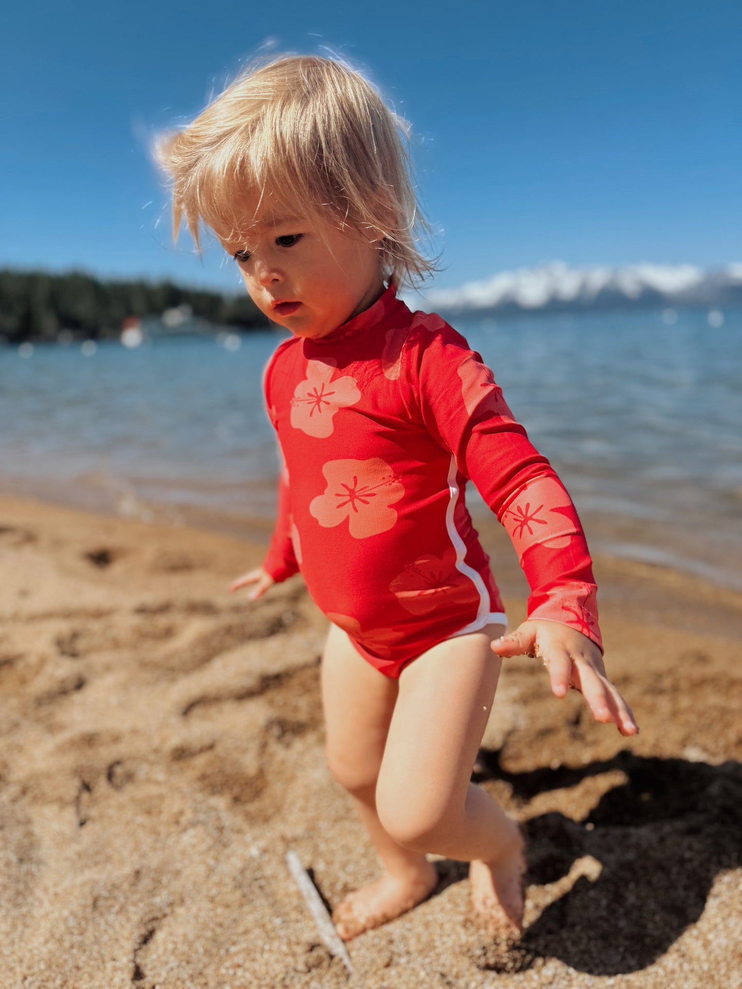 Lola One Piece Kids Swimsuit - Li Hing -AS IS READ DESCRIPTION